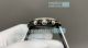 AAA Clone Rolex Rainbow Daytona Skeleton Dial Quartz Watch White Braided Strap (3)_th.jpg